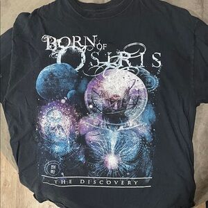 Born of Osiris official band merch The Discovery design